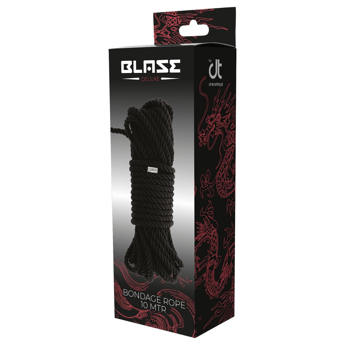 Blaze Deluxe Bondage Rope 10 Meter Schwarz