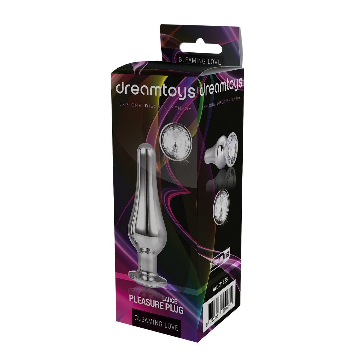 Gleaming Love Pleasure Plug Silber Gr. L