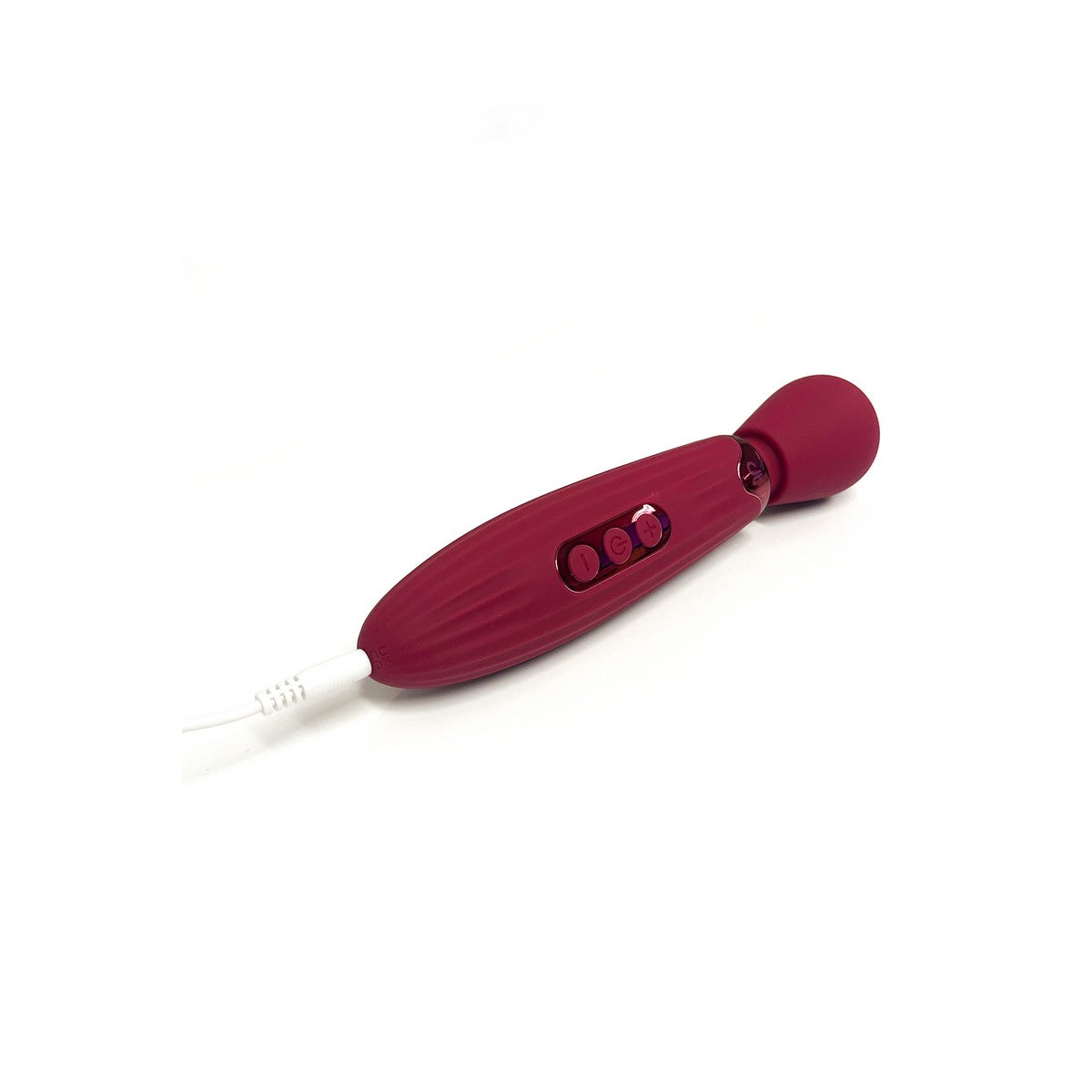 Glam Wand Vibrator Weinrot