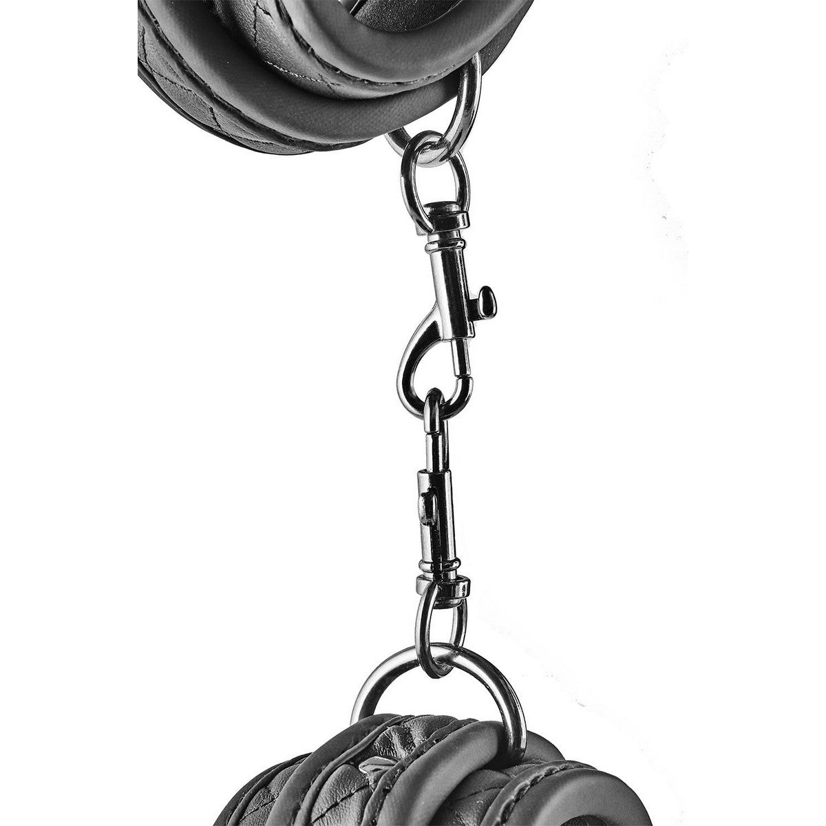 Blaze Luxury Fetish Handcuffs Black