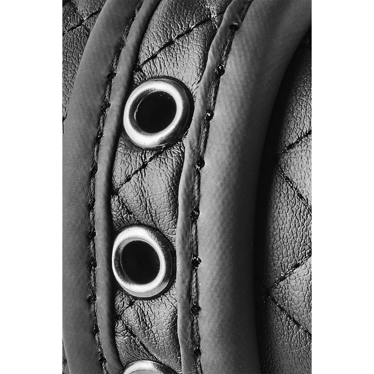 Blaze Luxury Fetish Handcuffs Black