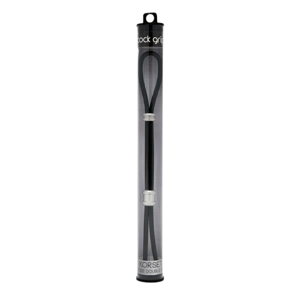 Cock Grip Double Korsett Silber