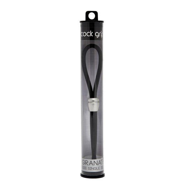 Cock Grip Single Granate Silber