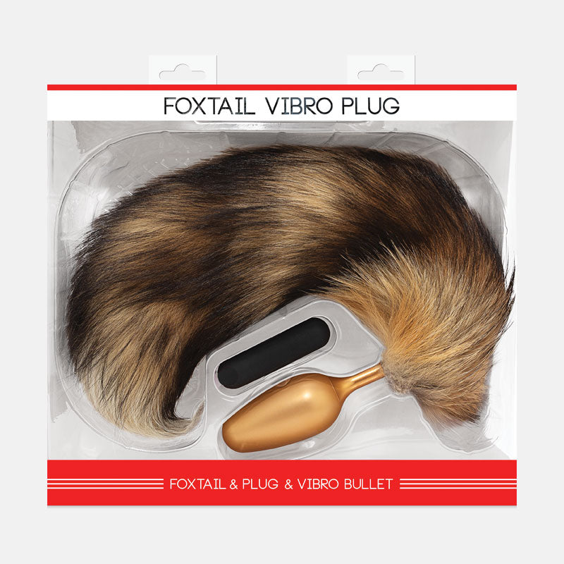 Foxtail Vibro Plug Alu Gold Gr. L