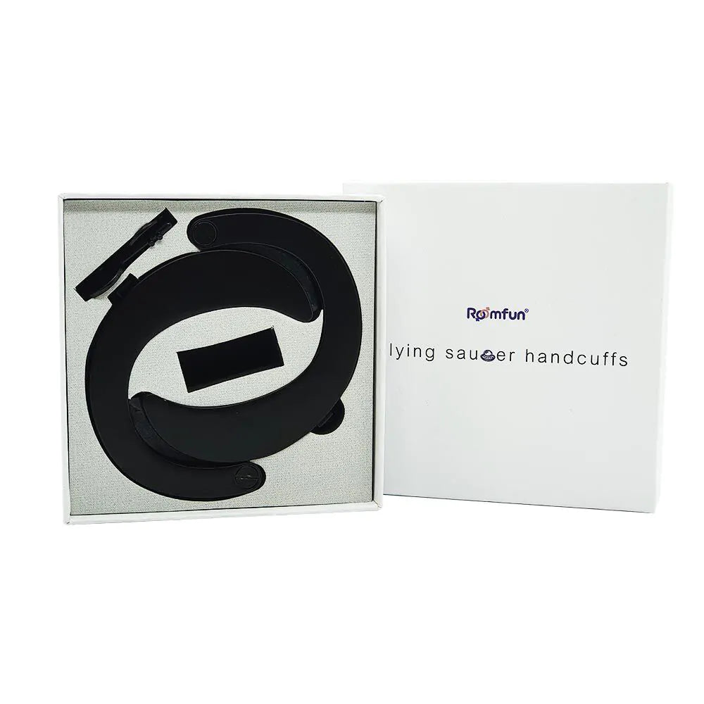 UFO Handschellen Schwarz