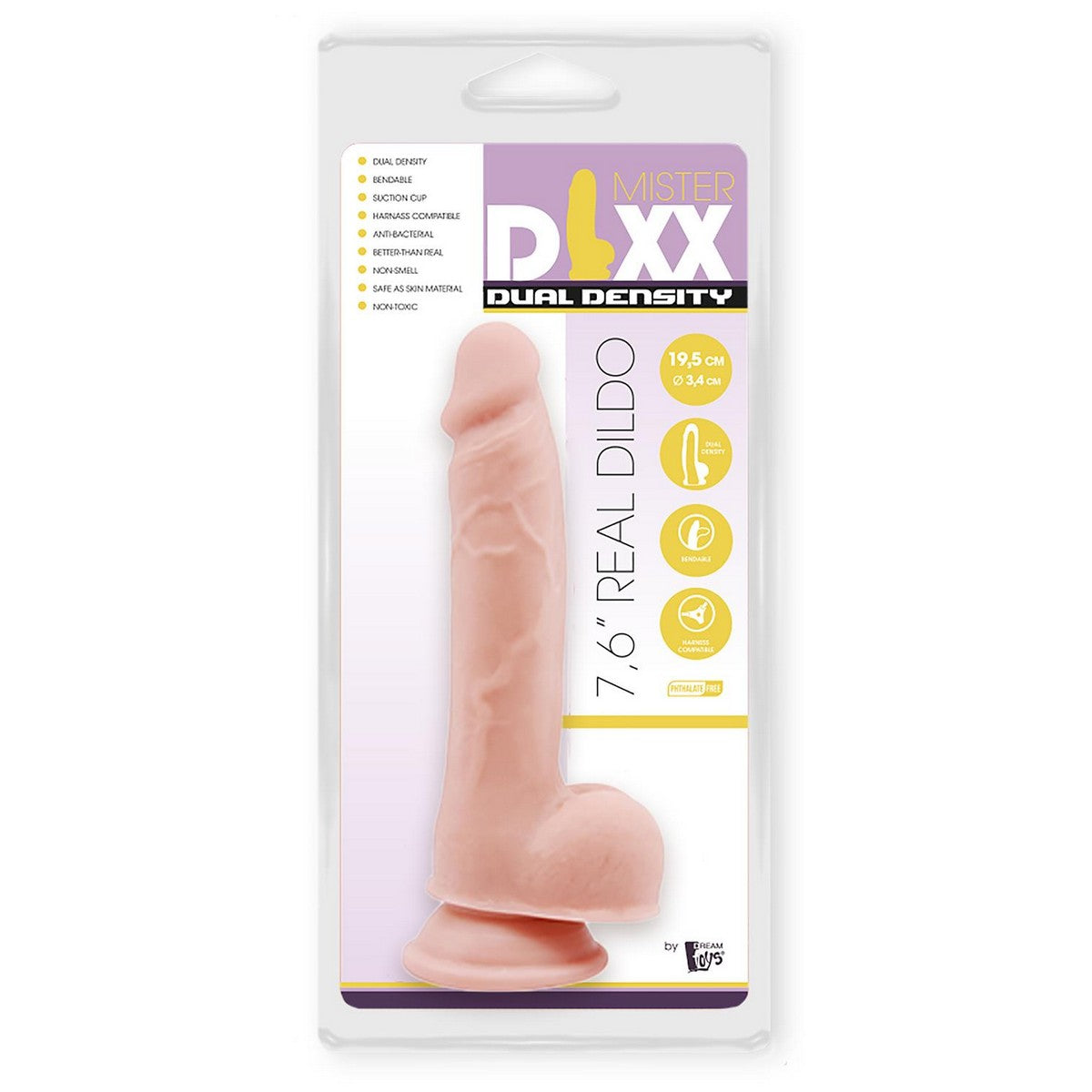 Mr. Dixx Dual Sensity 19cm