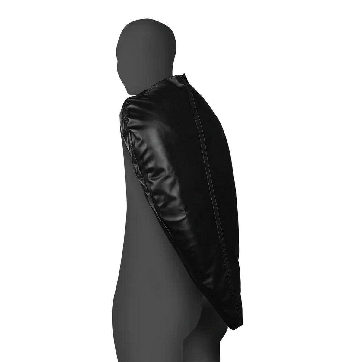 Reissverschluss-Fessel mit vollem Arm- und Schulterbereich