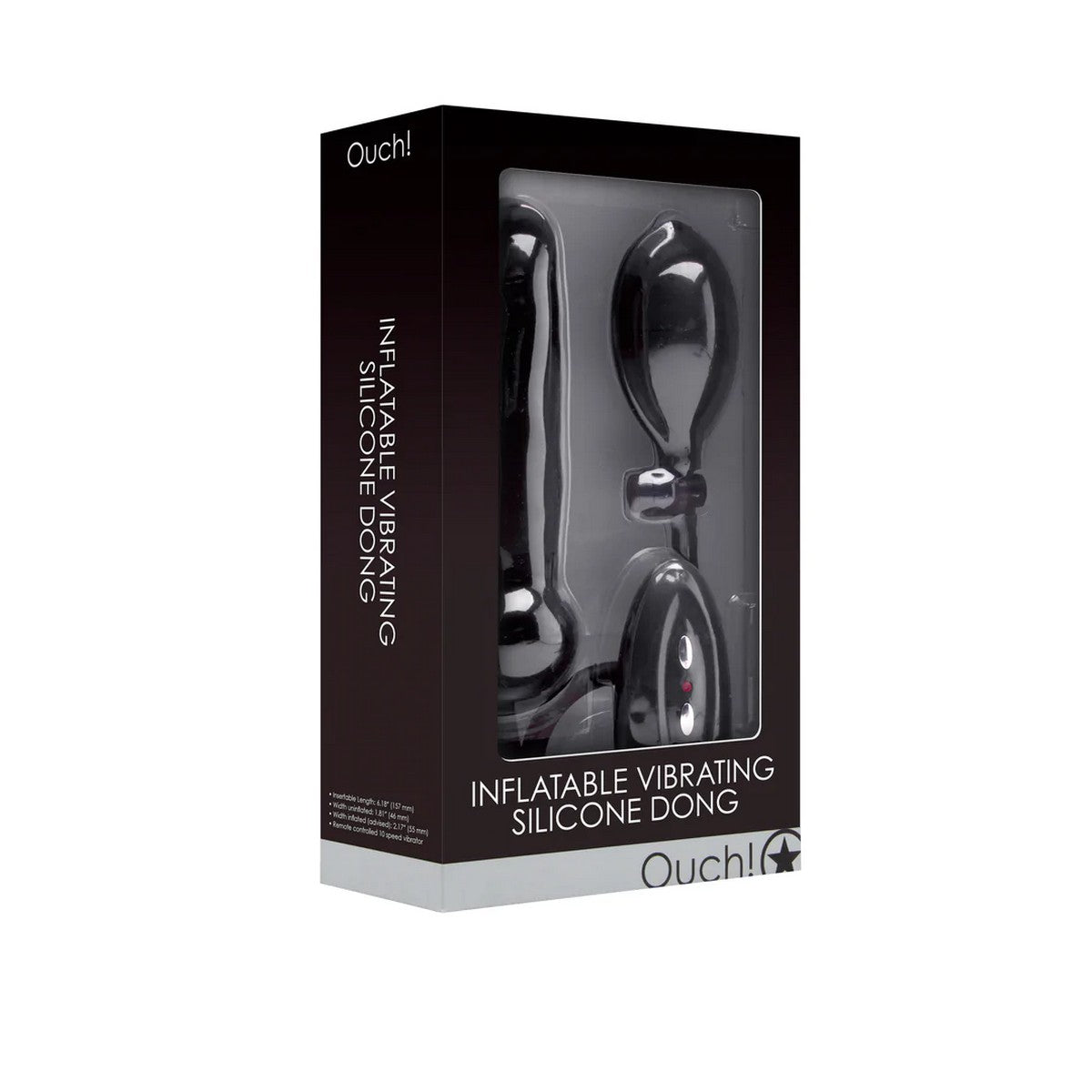 Aufblasbarer Vibro-Dildo