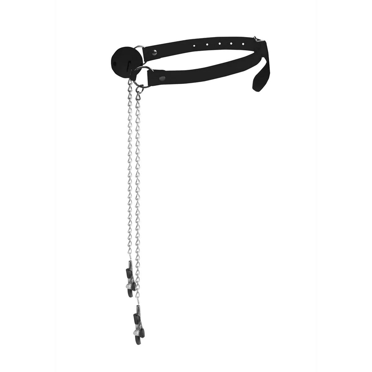 Ballknebel mit Nippelklemmen