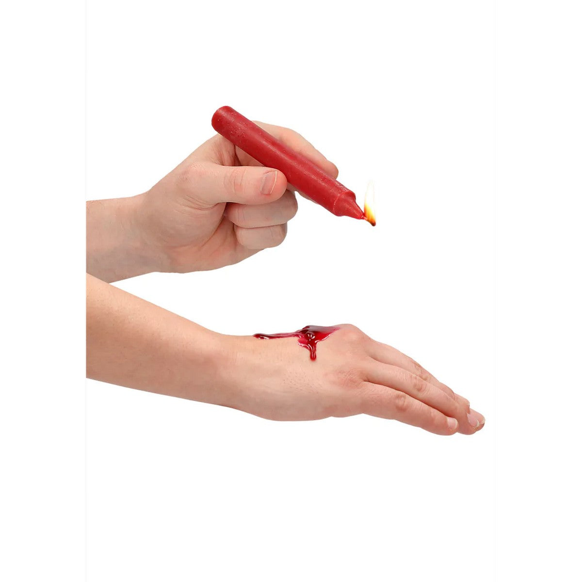 Teasing Wax Candles Rot (4er Pack)