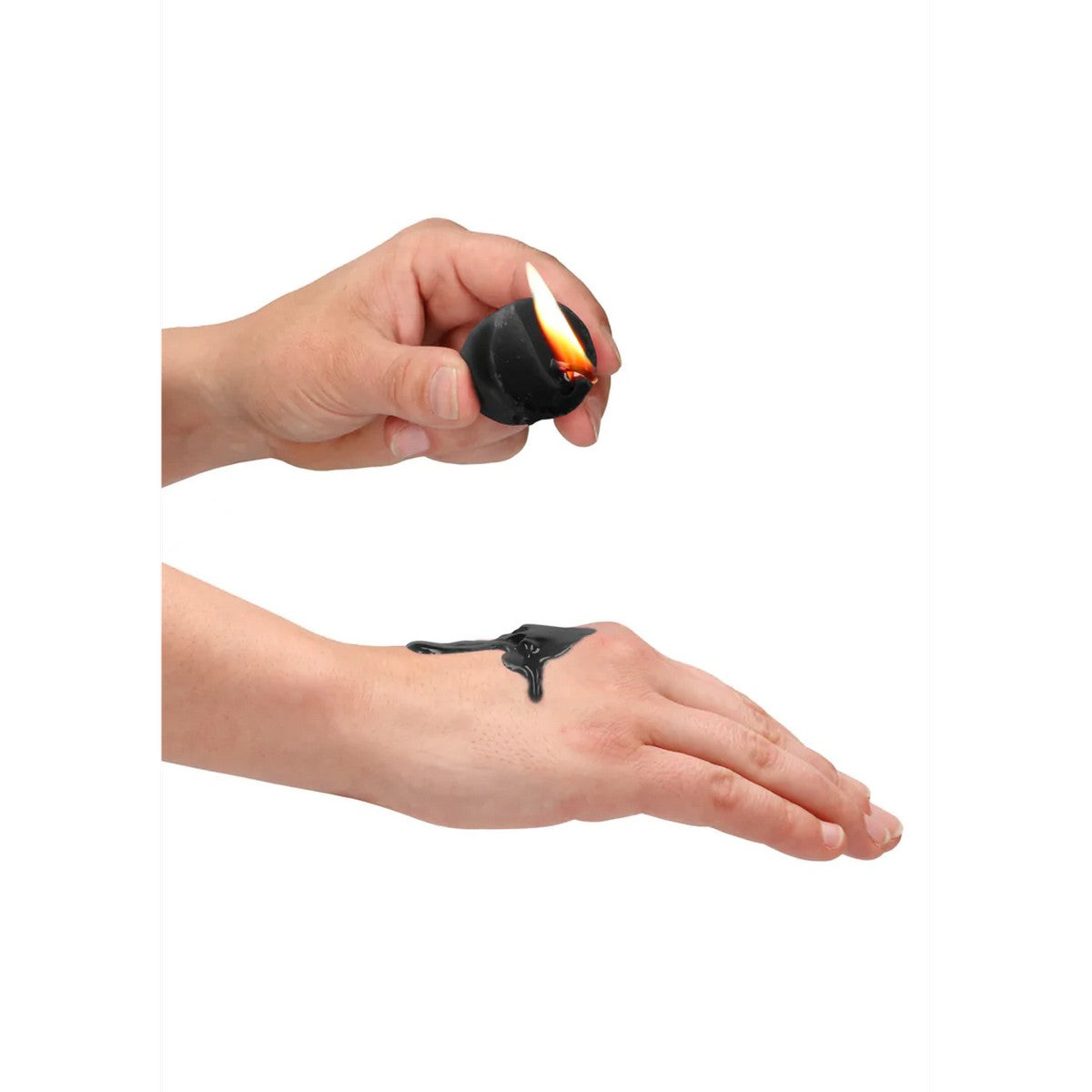 Tease Candles Sinful Schwarz 4 Stück