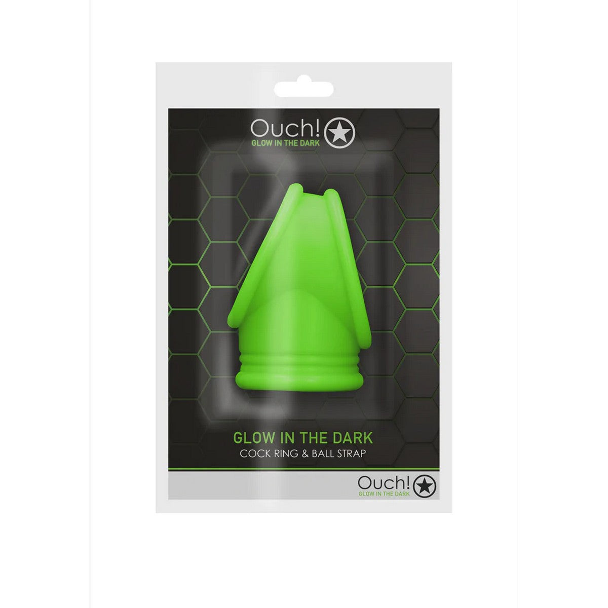 Glow in the Dark Cockring & Ball Strap