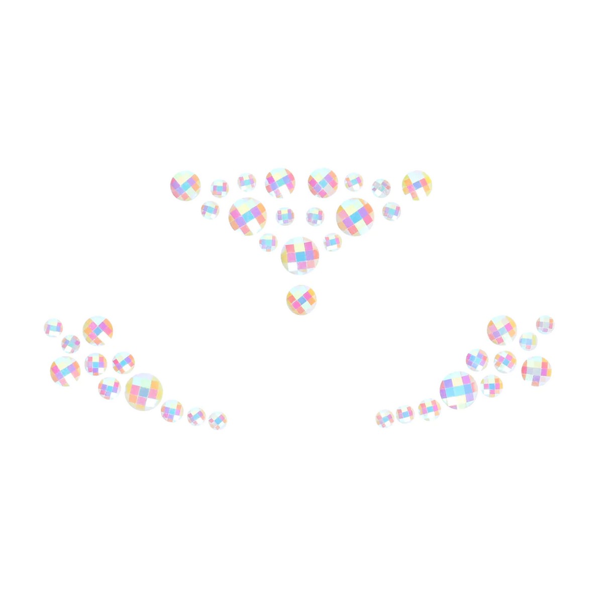 Körperschmuck-Stickers für das Gesicht Nr. 4