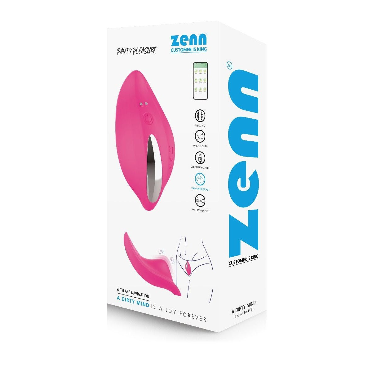 Panty Pleasure mit App Navigation