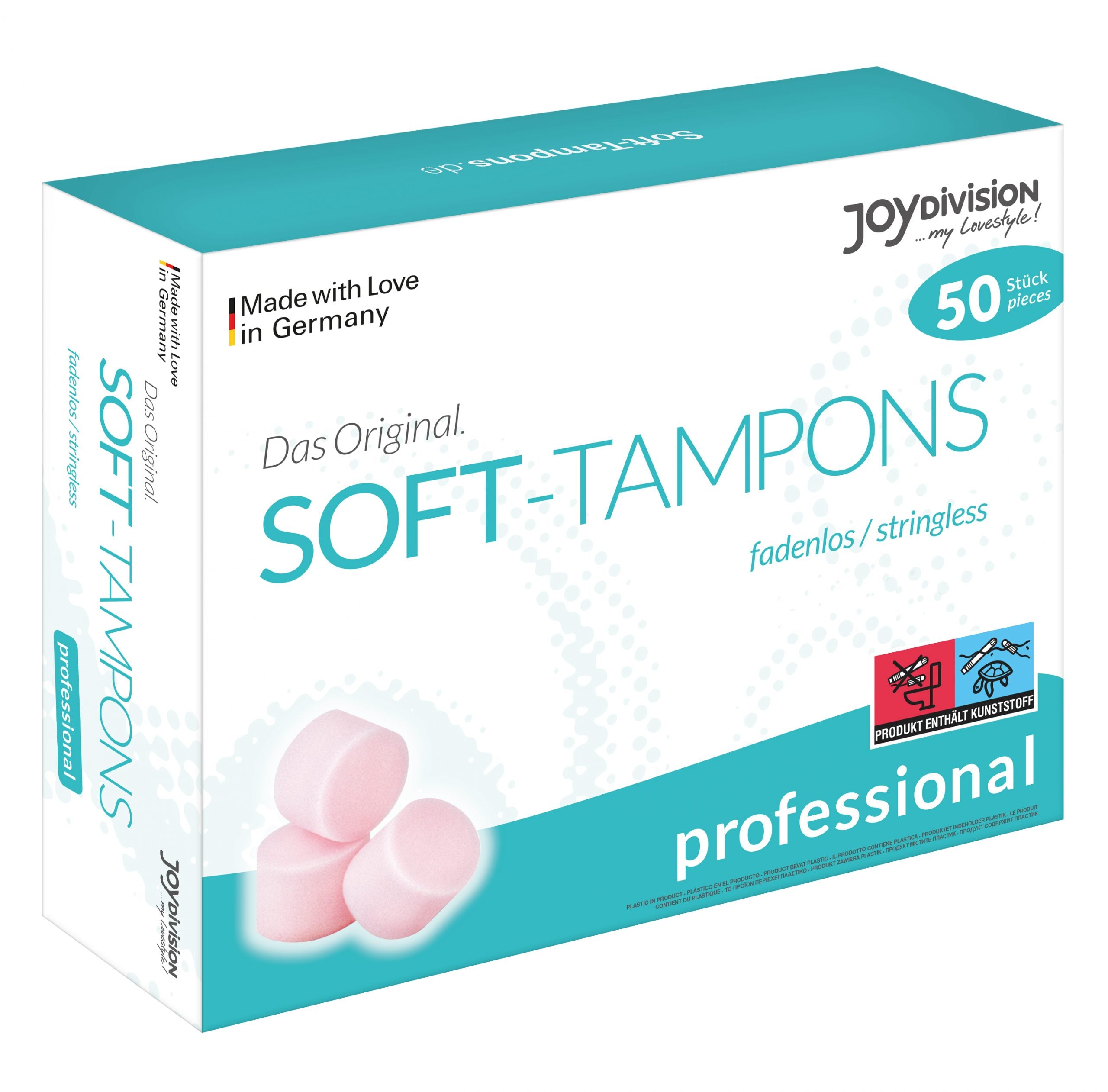 Softtampons Rund 50er