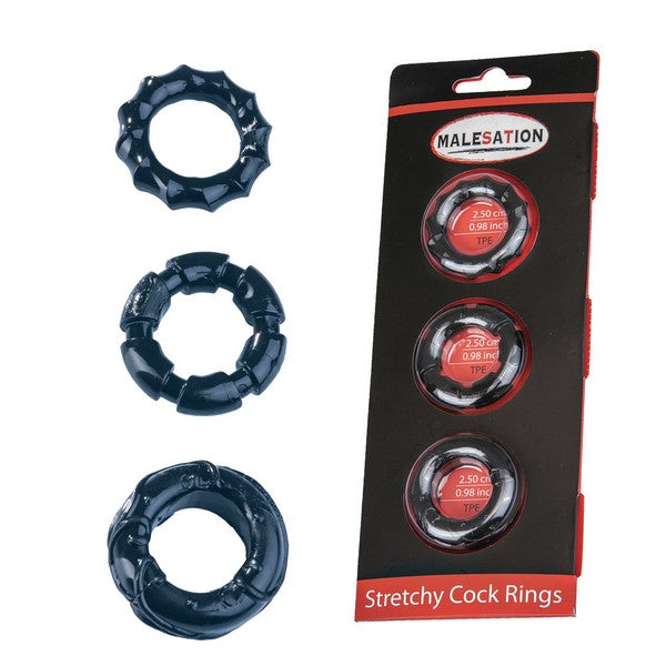 Stretchy Cock Ring Set