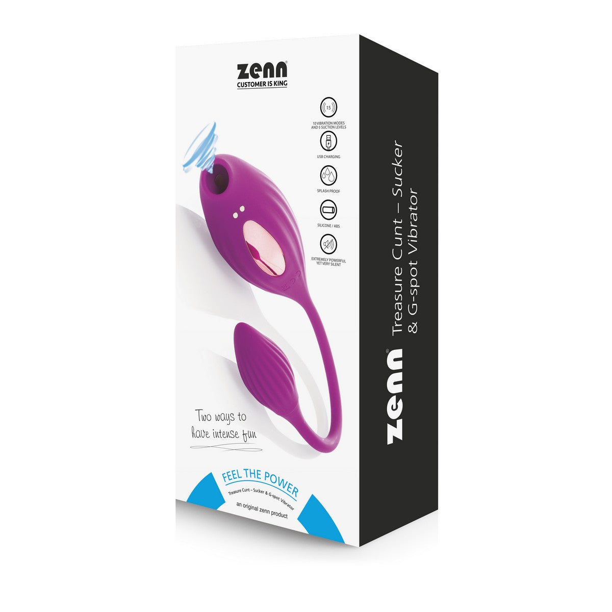 Treasure Cunt – Sucker & G-Spot Vibrator