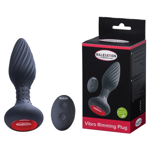Vibro Rimming Plug mit Fernbedienung