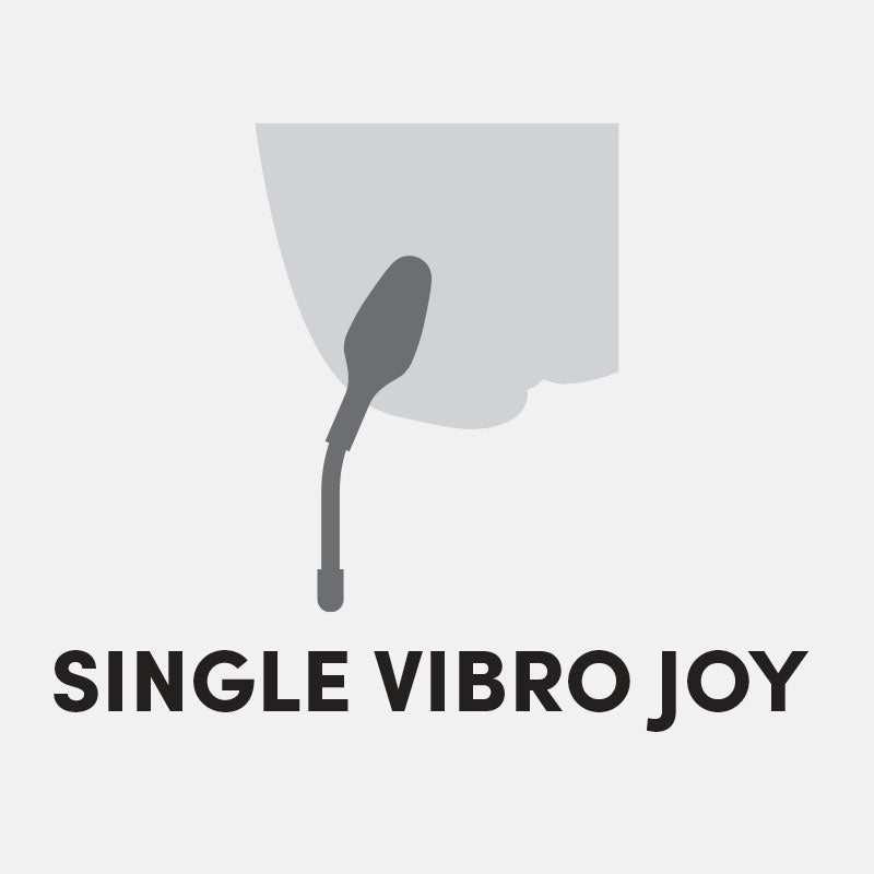 Vibro Lady Plug Silber Glitzer Gr. M