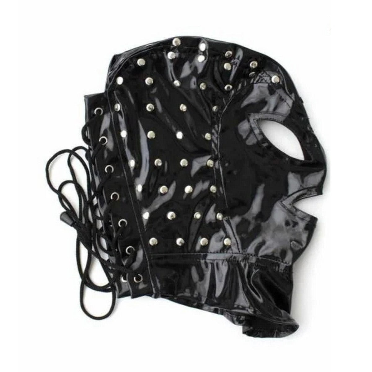 Kopfmaske mit Ziernieten