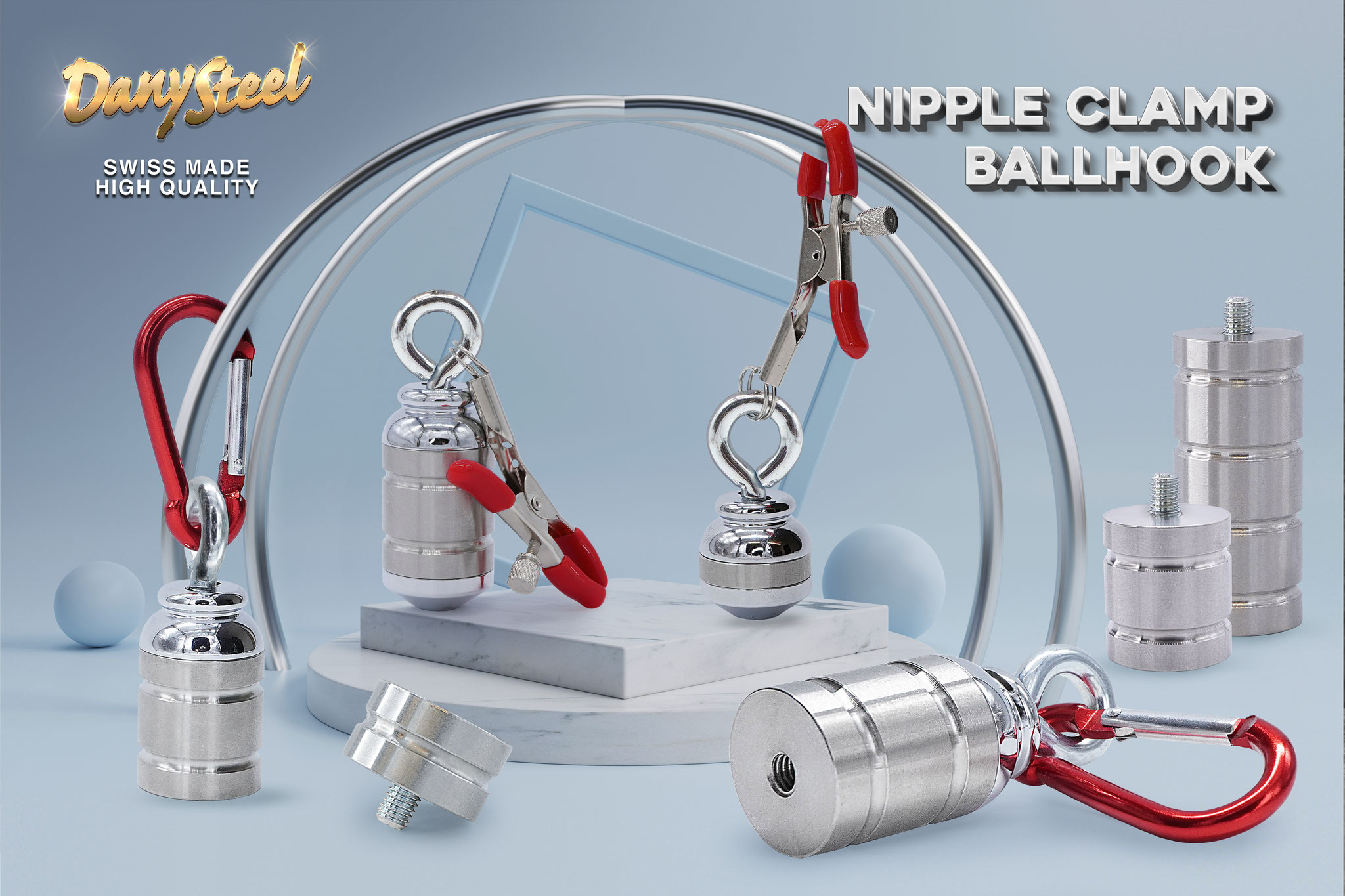 Nipple Clamp & Ballhook